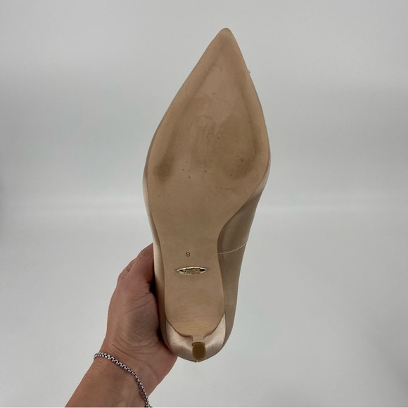 Badgley Mischka Cher Pumps in Nude Size 8 - Picture 12 of 14